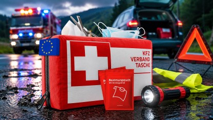 Anzeige: KFZ-Verbandstasche nach neuer DIN-Norm für 2026 jetzt für unter 10 Euro bei Amazon
