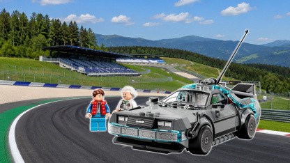 Anzeige: Lego DeLorean aus Zurück in die Zukunft bei Amazon nie billiger