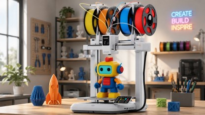 Anzeige: Mehrfarbiger 3D-Drucker für unter 300 Euro bei Amazon