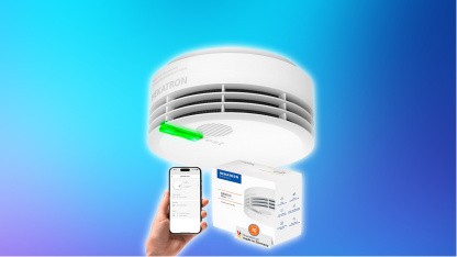 Anzeige: Rauchmelder von Hekatron mit App-Unterstützung zum Jahresbestpreis
