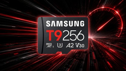 Anzeige: Samsung T9 Micro-SD-Karte mit 256 GByte günstig wie nie bei Amazon