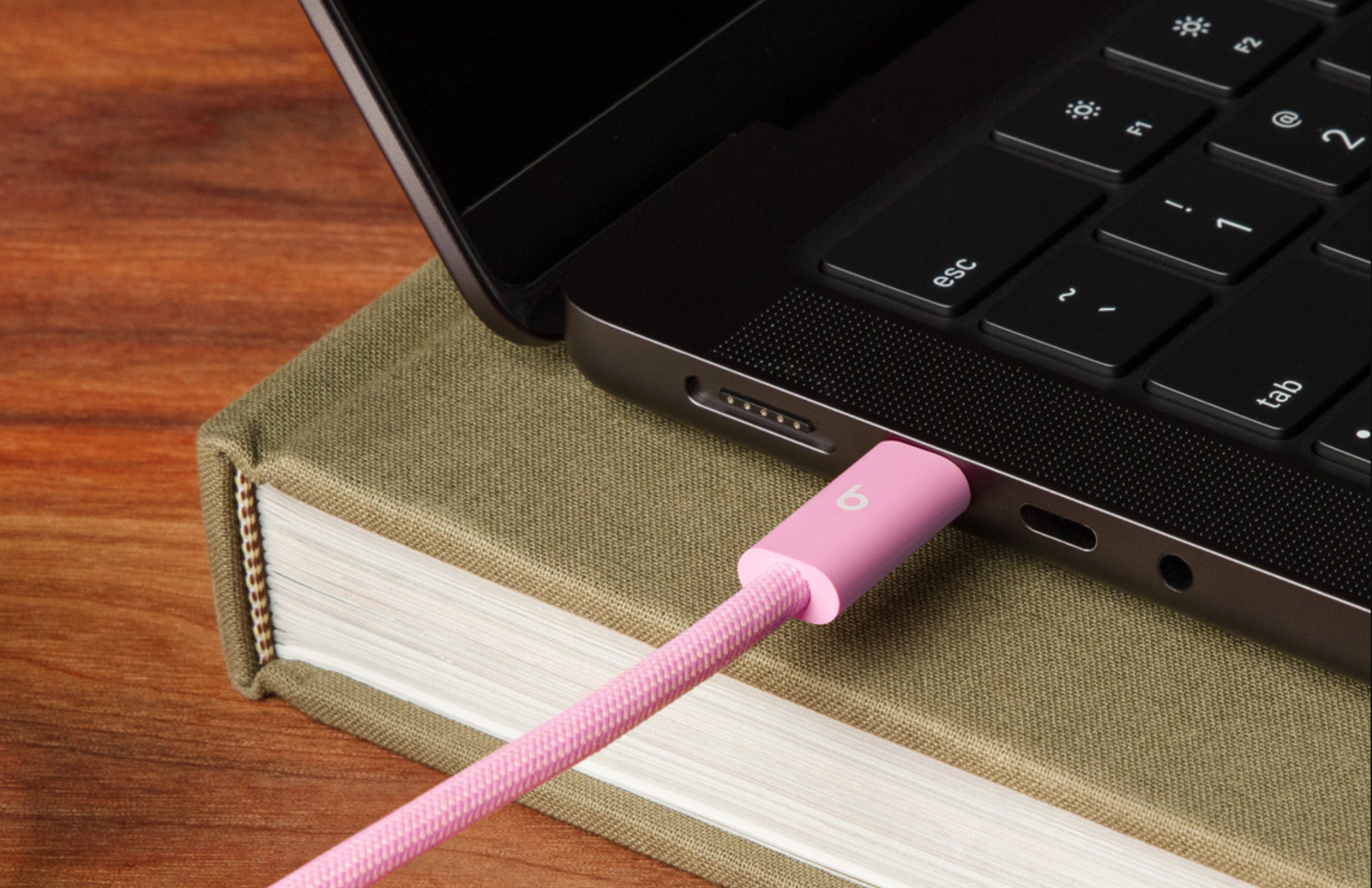 Beats just dropped its cutest cable yet in Power Pink — buy it for under $20