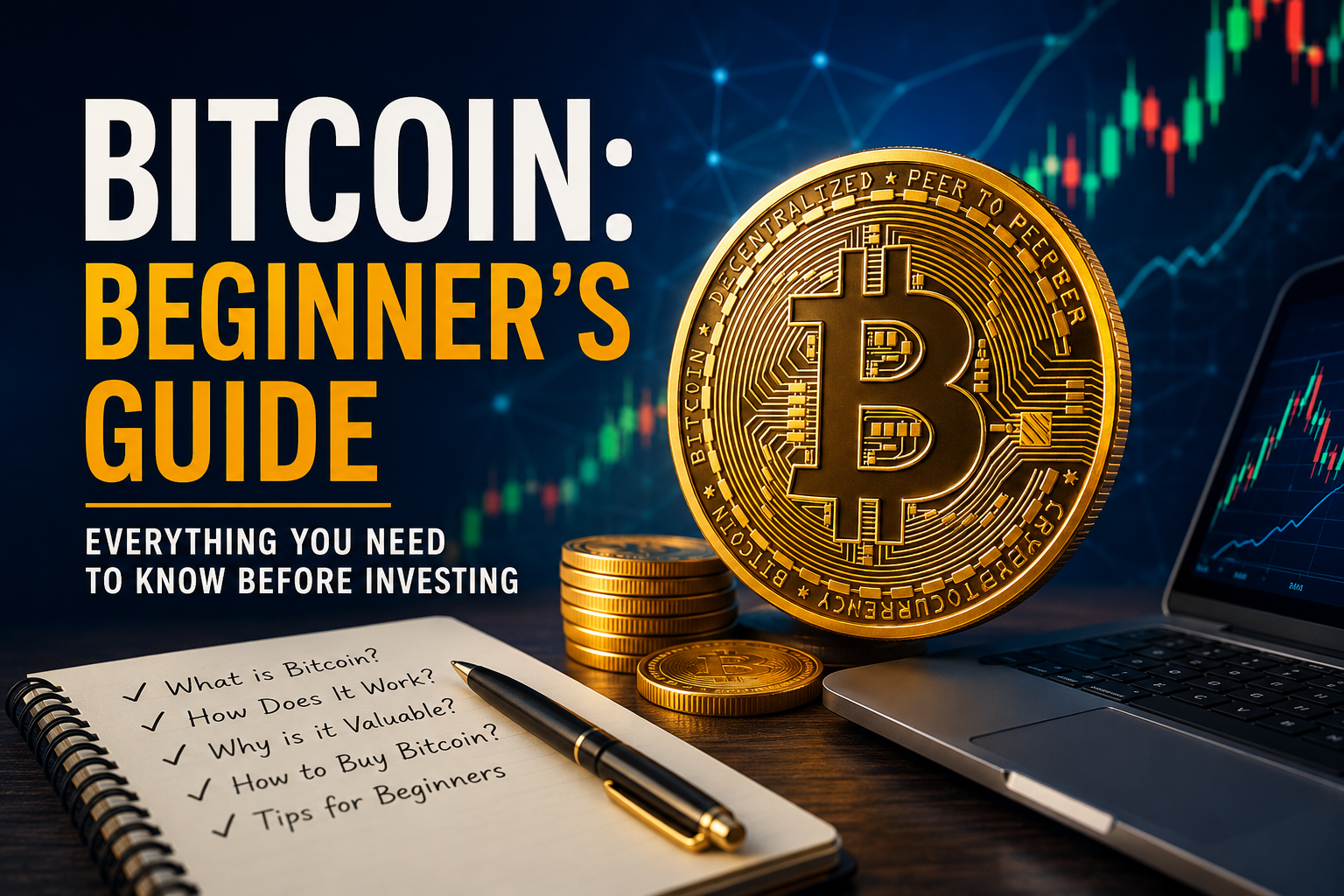 Bitcoin: Beginner’s Guide — Everything You Need to Know Before Investing