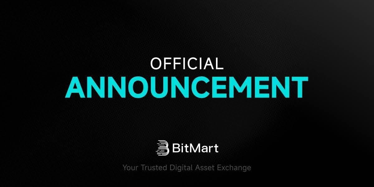 BitMart Announces Full Shutdown After 9 Years, Trading Ends on August 26