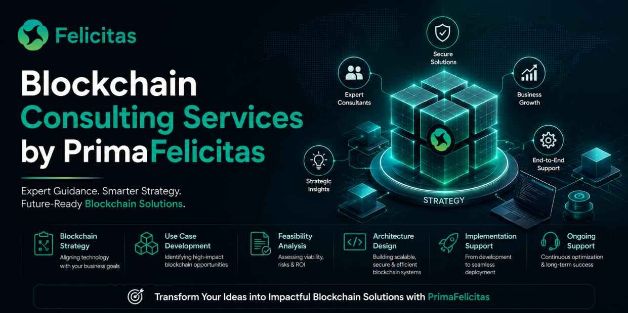 Blockchain Consulting Services by PrimaFelicitas: Turn Blockchain Complexity Into Business…