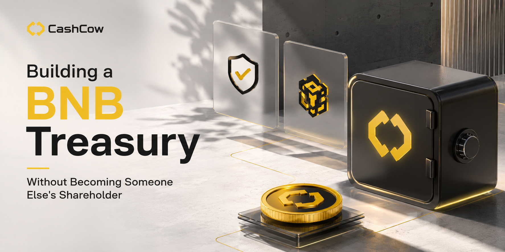 Building a BNB Treasury Without Becoming Someone Else’s Shareholder