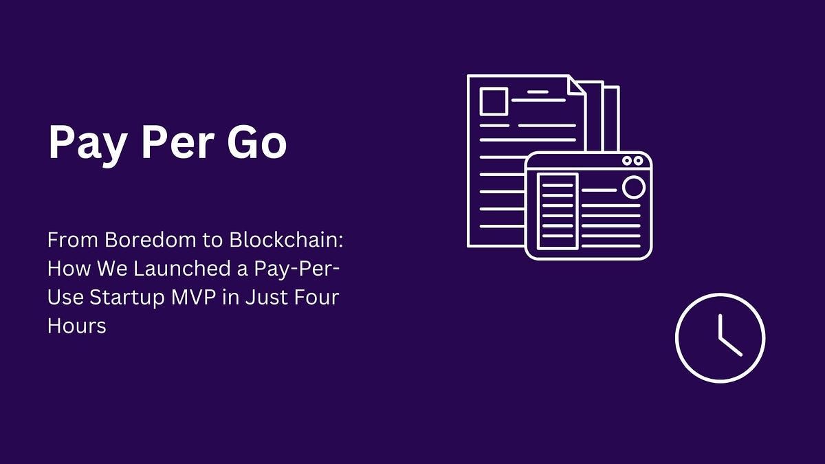 Building a product in 4 Hours: Leveraging AI and Blockchain