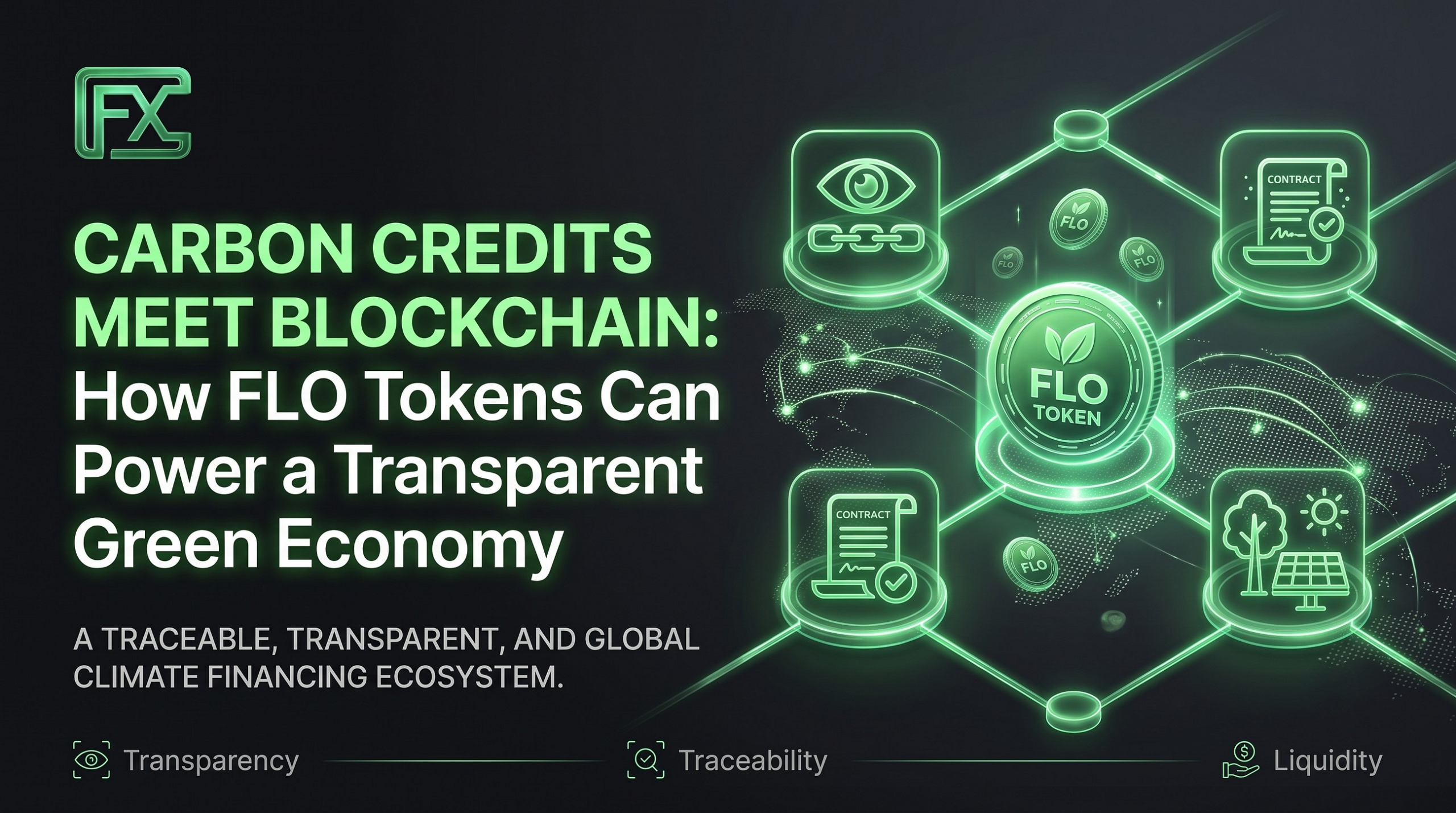 Carbon Credits Meet Blockchain: How FLO Tokens Can Power a Transparent Green Economy