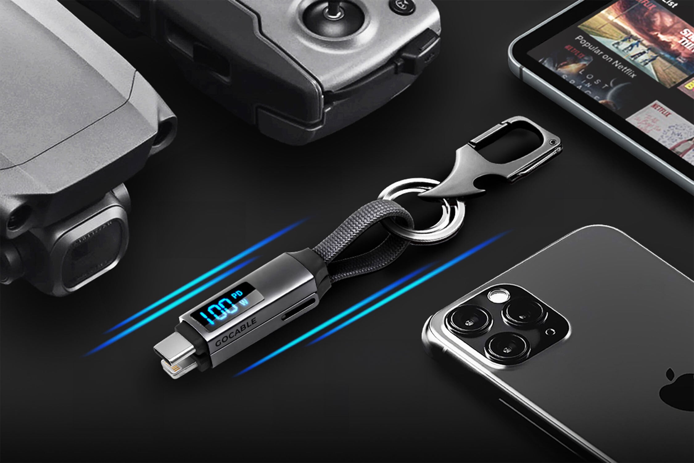 Charge any device with this keychain, on sale now for $30
