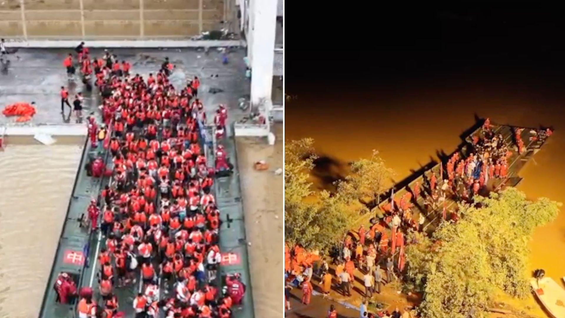 China deploys ‘Transformer’ rescue barge to save over 6,000 stranded flood victims