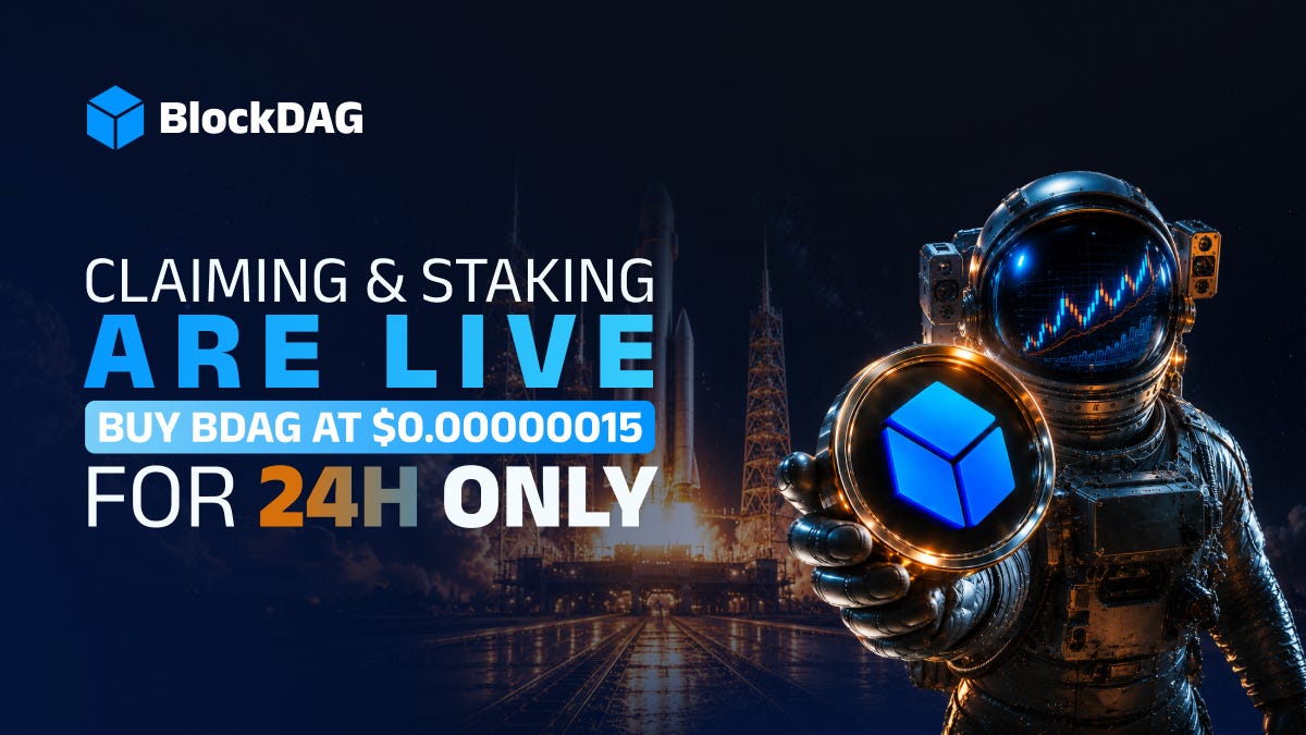 Claims and Staking Mark the Beginning of BlockDAG’s Economic Layer
