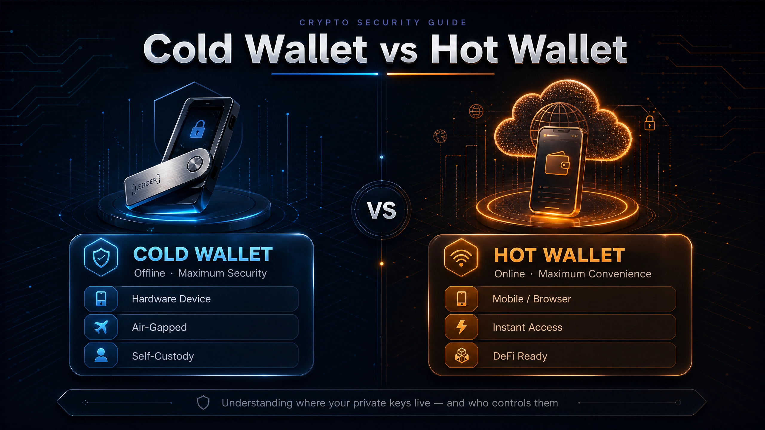 Cold Wallet vs Hot Wallet: The Definitive Guide to Securing Your Crypto