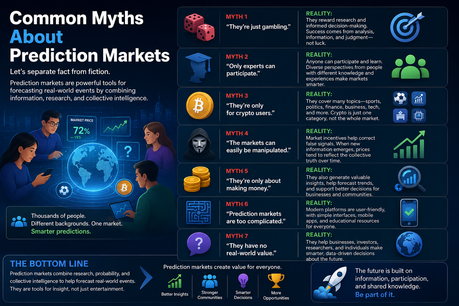 Common Myths About Prediction Markets