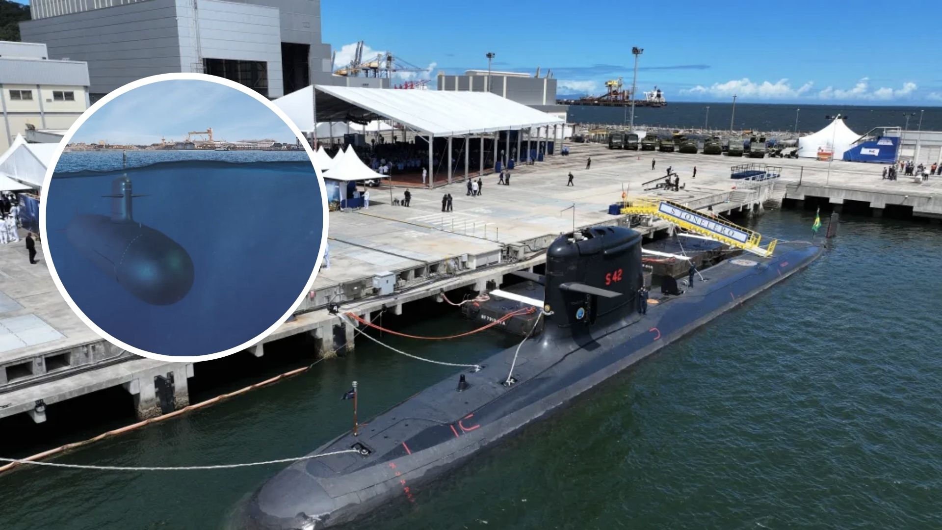 Construction of 2,000-ton stealthy submarine that can carry advanced weapons begins in Indonesia