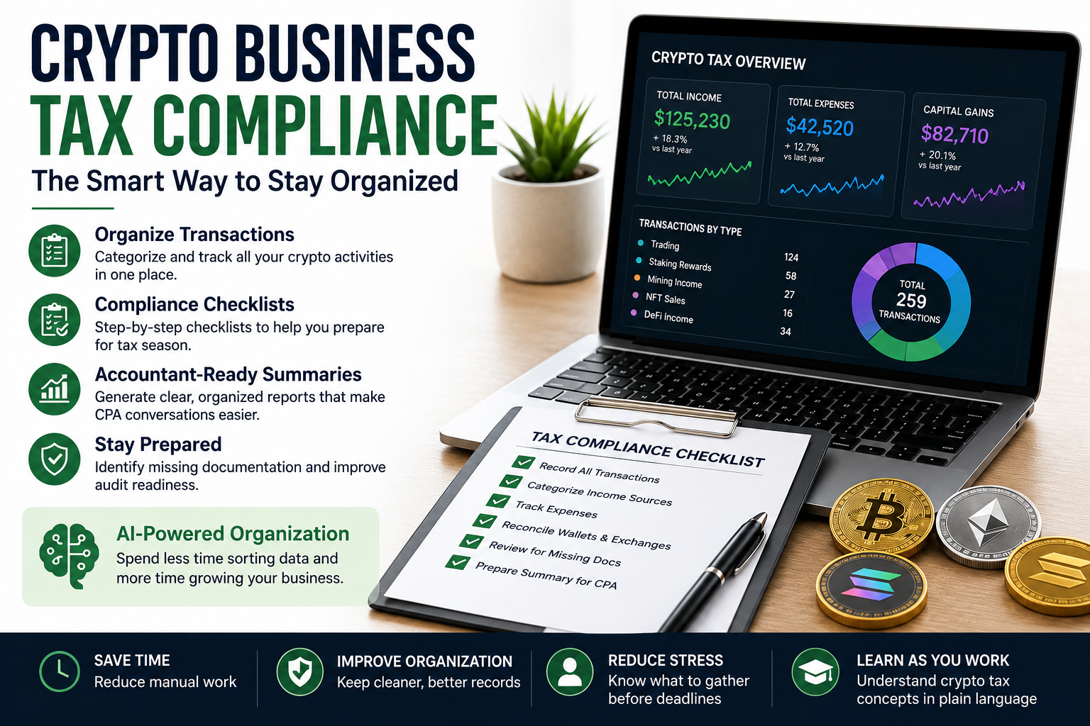 Crypto Business Tax Compliance: The Smart Way to Stay Organized