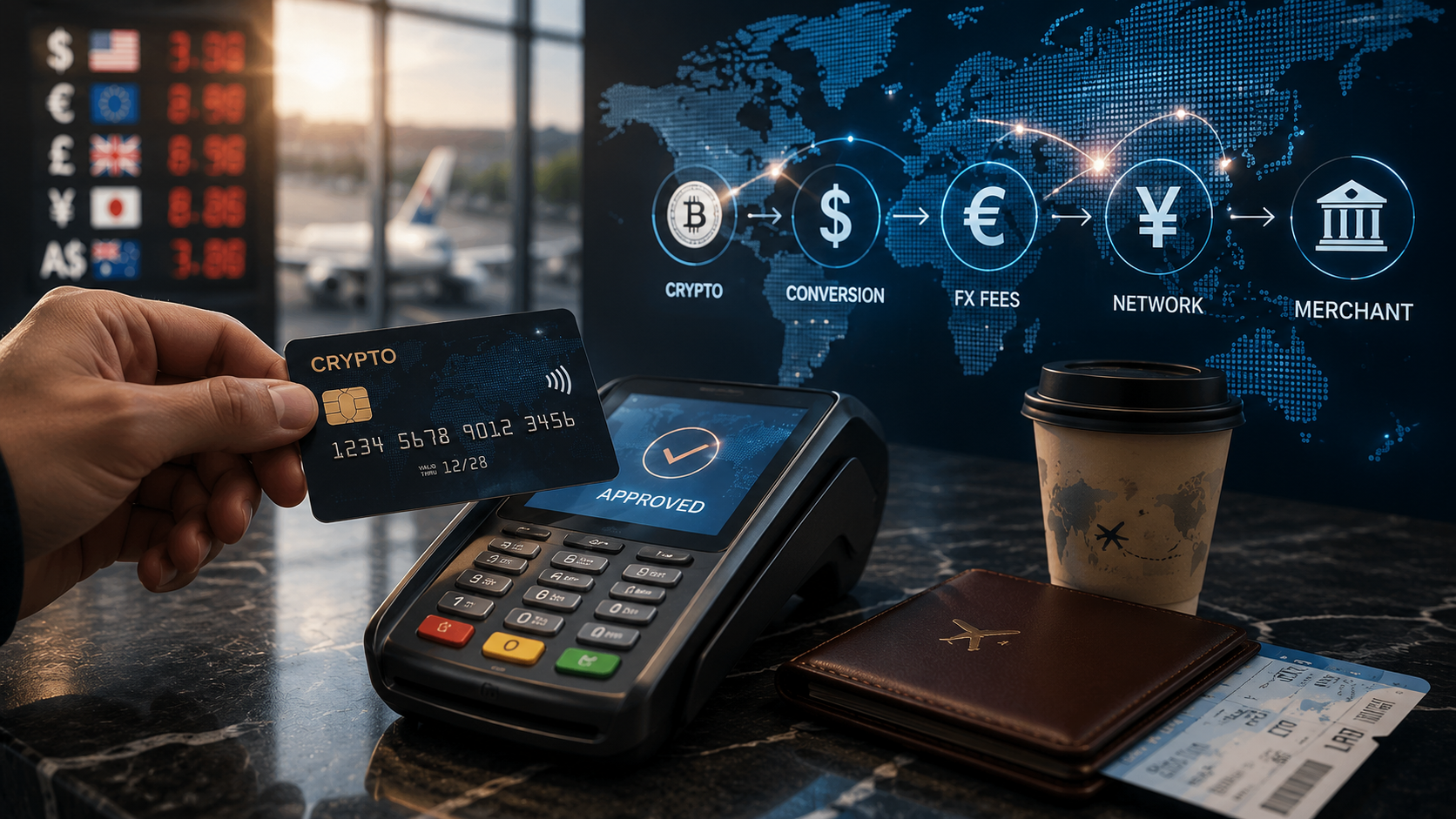 Crypto Cards Make Spending Abroad Easy — Until the Conversion Starts