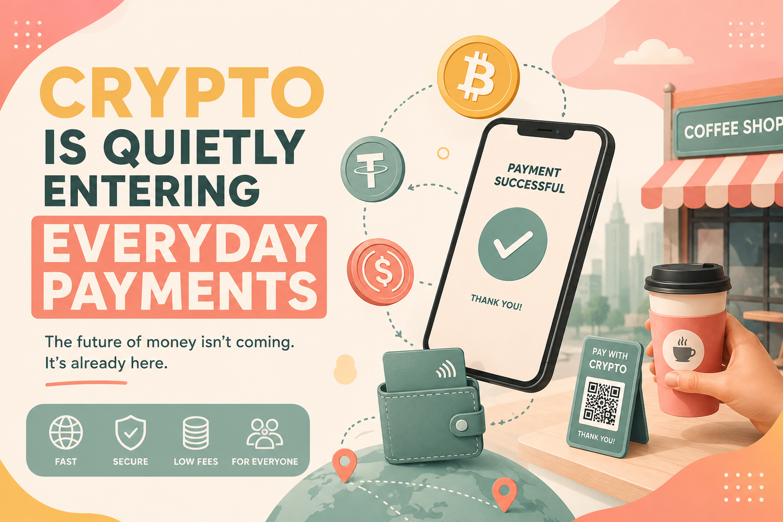 Crypto Is Quietly Entering Everyday Payments