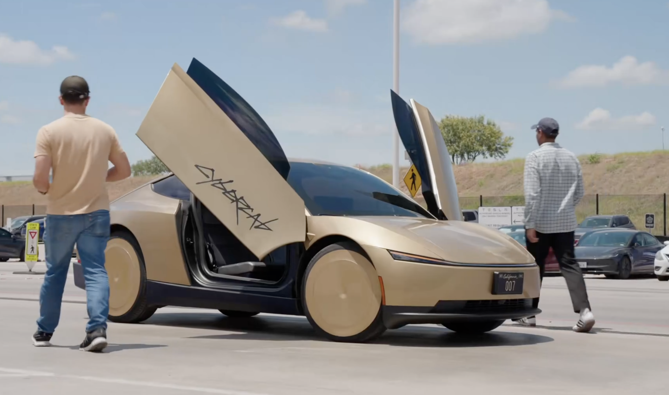 Cybercabs will soon start ferrying Tesla employees at Giga Texas