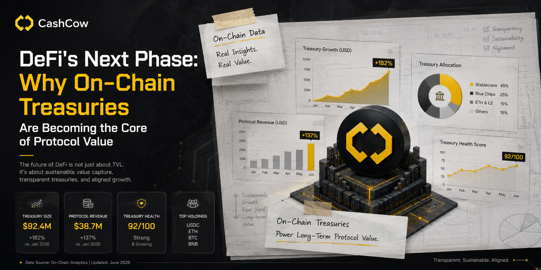 DeFi’s Next Phase: Why On-Chain Treasuries Are Becoming the Core of Protocol Value