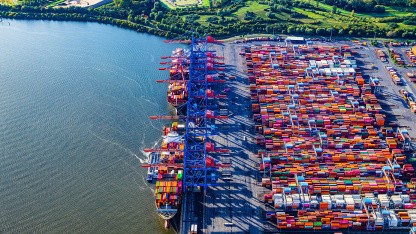 Deutsche Telekom: 5G-Campus-Netz für Containerhafen in Hamburg fertiggestellt