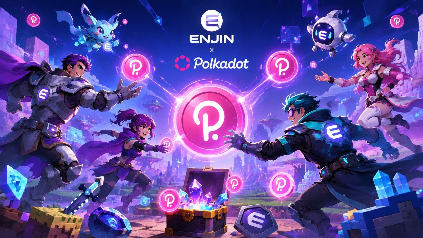 Enjin Nears Completion of Its Polkadot Migration