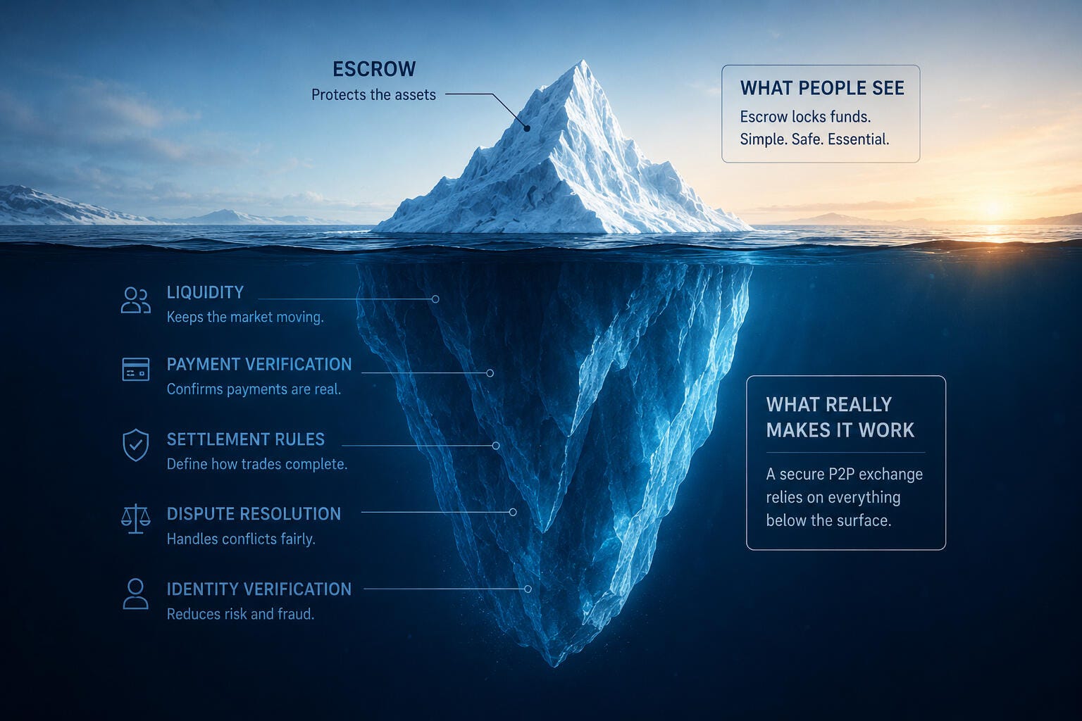Escrow Is Not Enough: The Missing Architecture Behind Secure P2P Crypto Trading
