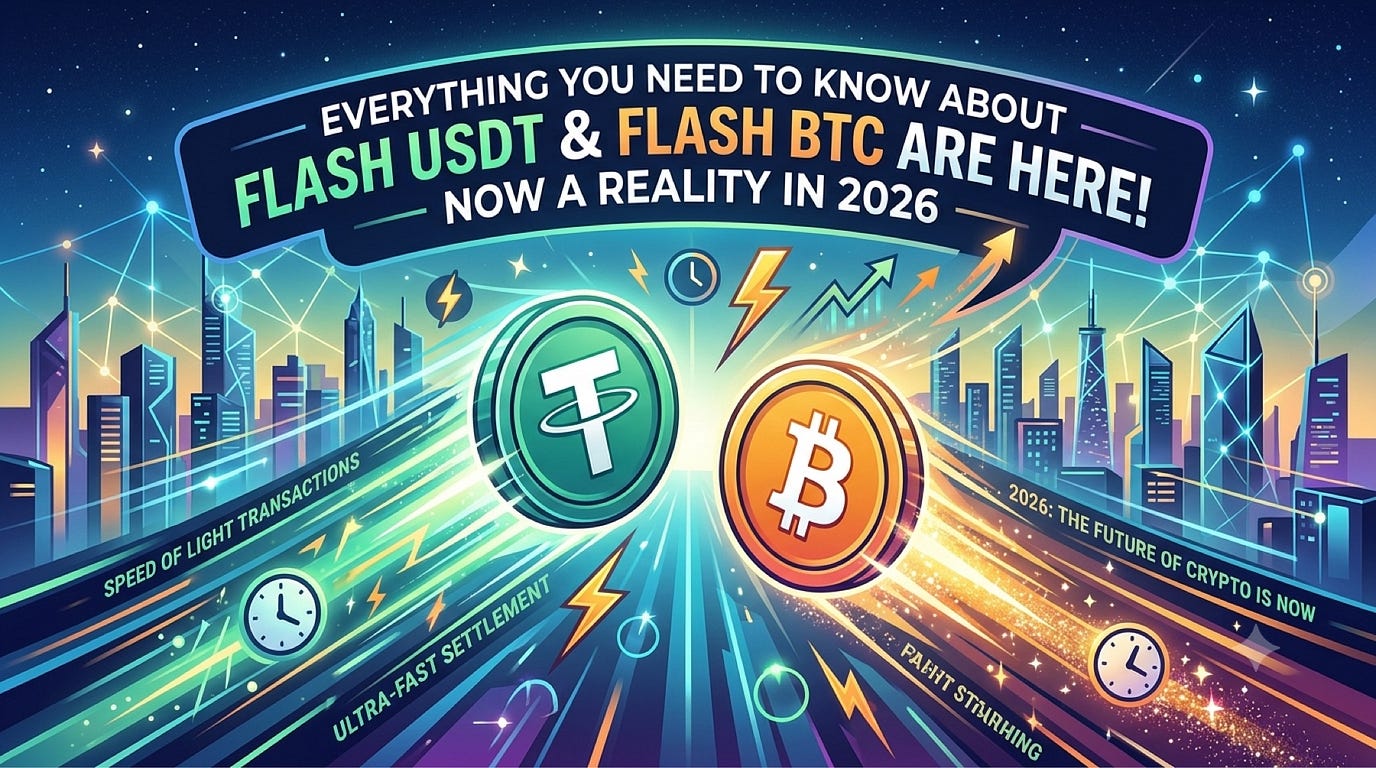 Everything You Need to Know About Flash USDT & Flash BTC Are Here! Now a Reality in 2026