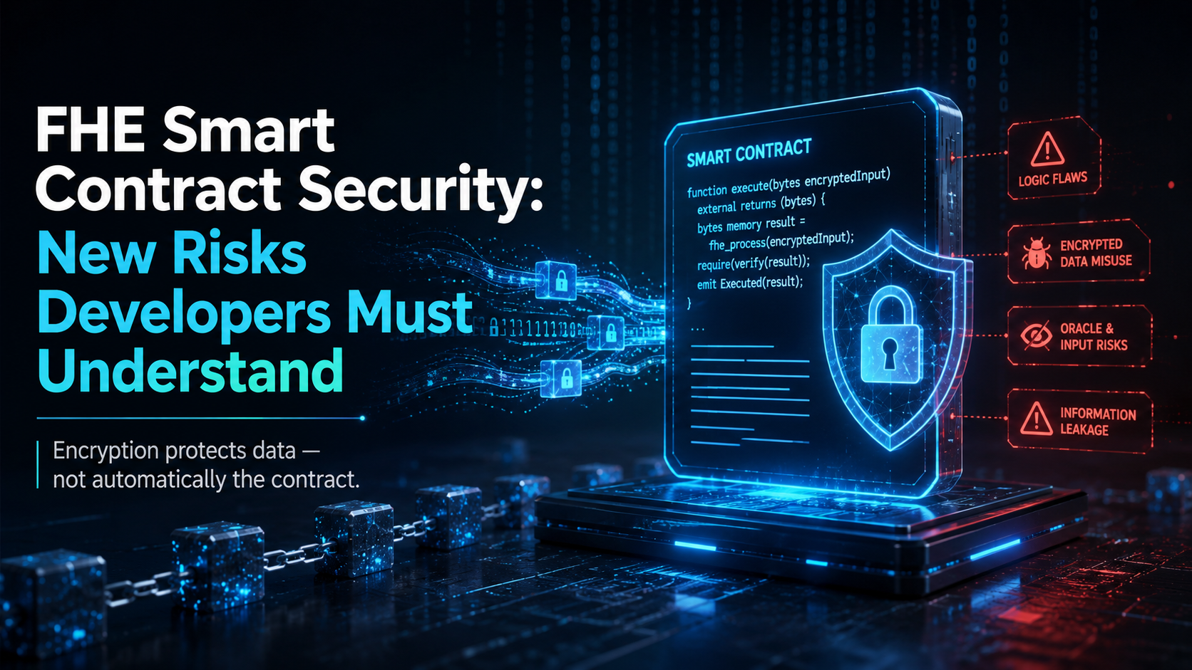 FHE Smart Contract Security: New Risks Developers Must Understand