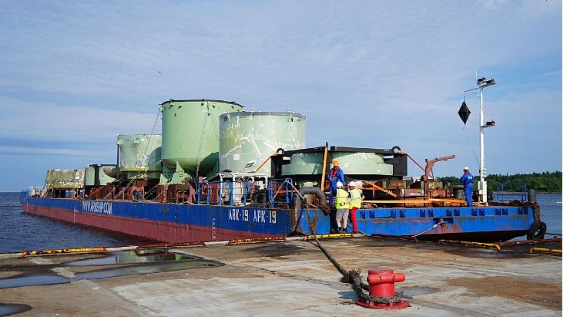 Final core catcher for Russia’s next-gen nuclear reactor arrives after 1,200-mile journey