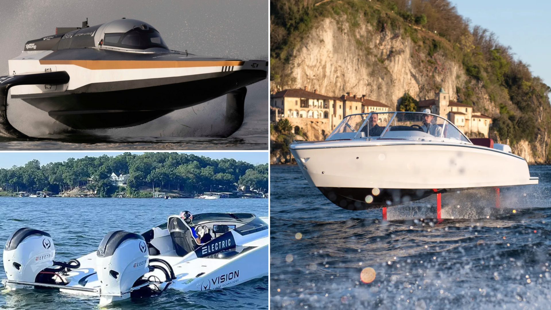 From hydrofoils to record breakers: 7 fastest electric boats in the world