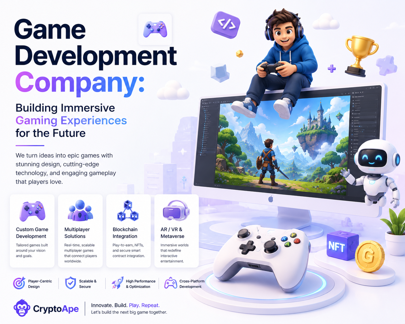 Game Development Company: Building Immersive Gaming Experiences for the Future