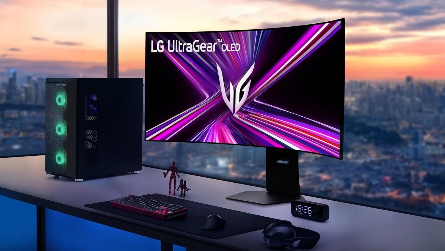 Go big with the 45-inch LG Ultragear curved gaming monitor, now on sale for $654 off at Amazon