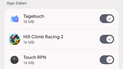 Google: Einzelne App-Daten lassen sich bei Android-Backup ausschließen