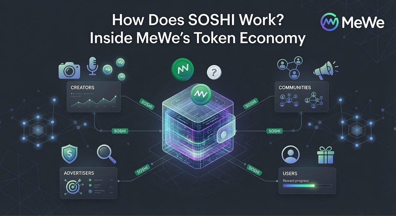 How Does SOSHI Work? Inside mewe’s Token Economy