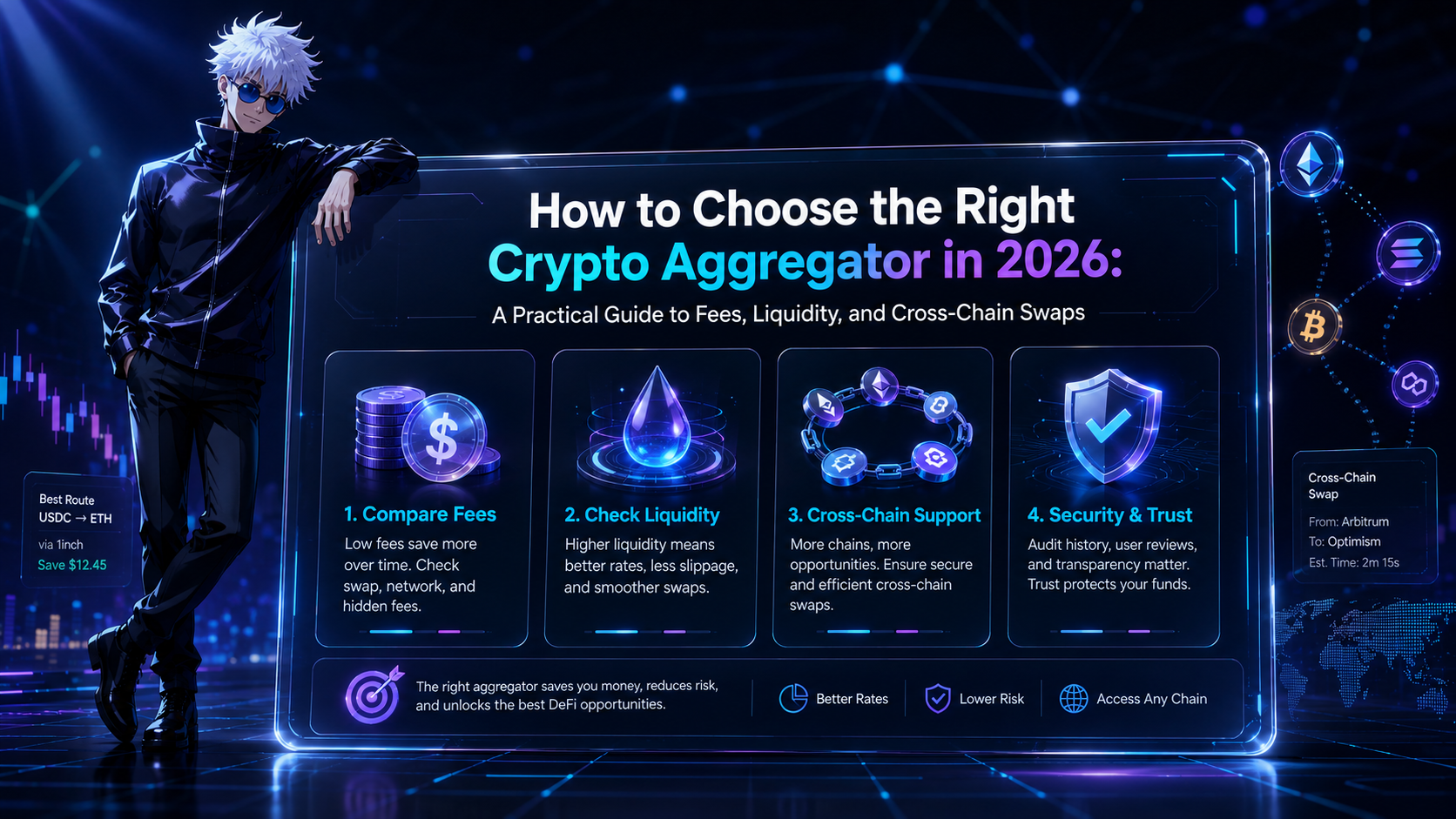 How to Choose the Right Crypto Aggregator in 2026: A Practical Guide to Fees, Liquidity, and…