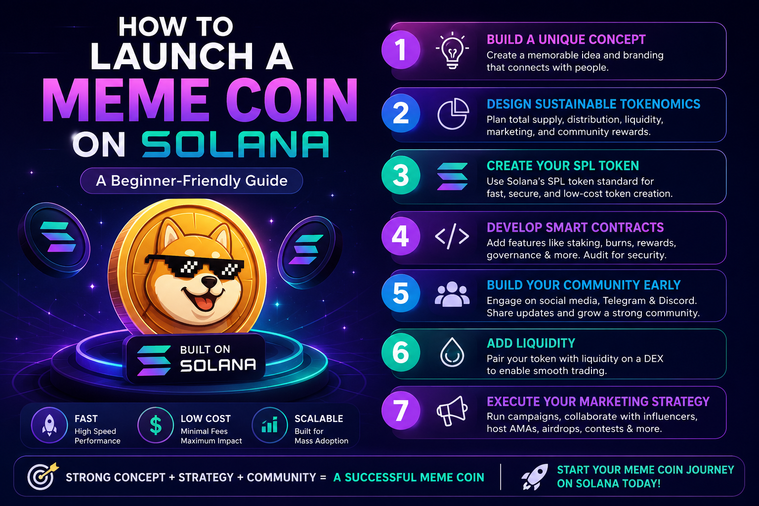 How to Launch a Meme Coin on Solana