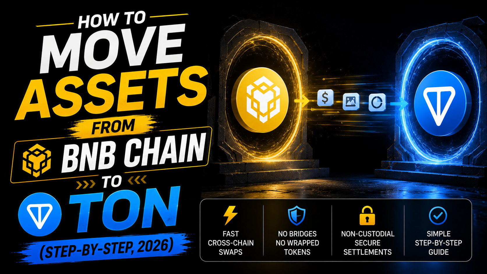 How to Move Assets From BNB Chain to TON (Step-by-Step, 2026)