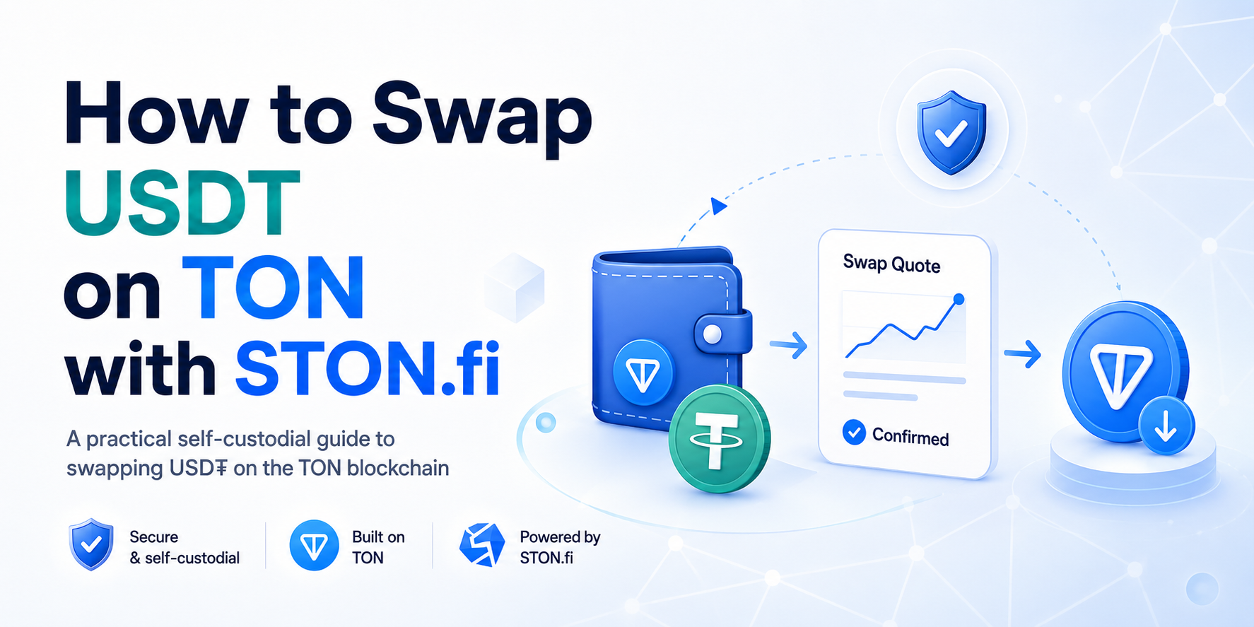 How to Swap USDT on TON with STON.fi