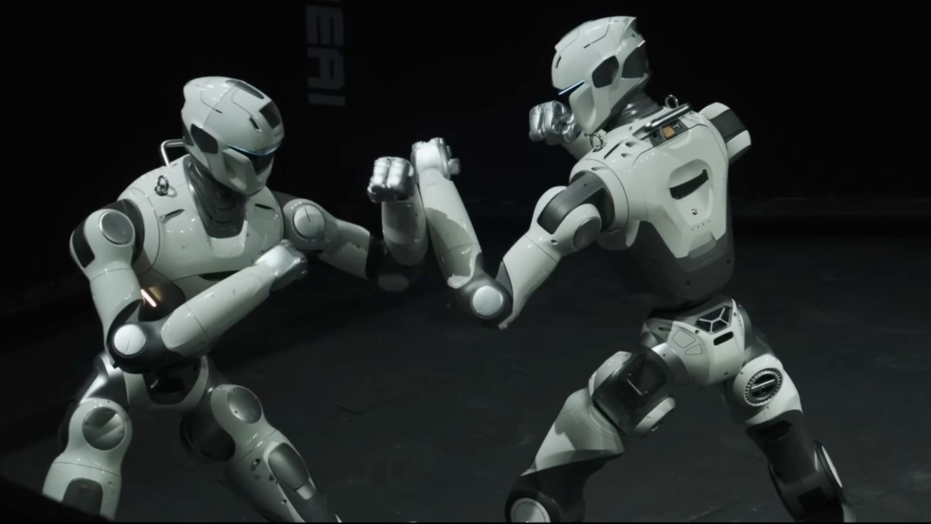 Humanoid robot lands head-high kick during ‘world’s first freestyle’ fighting in China