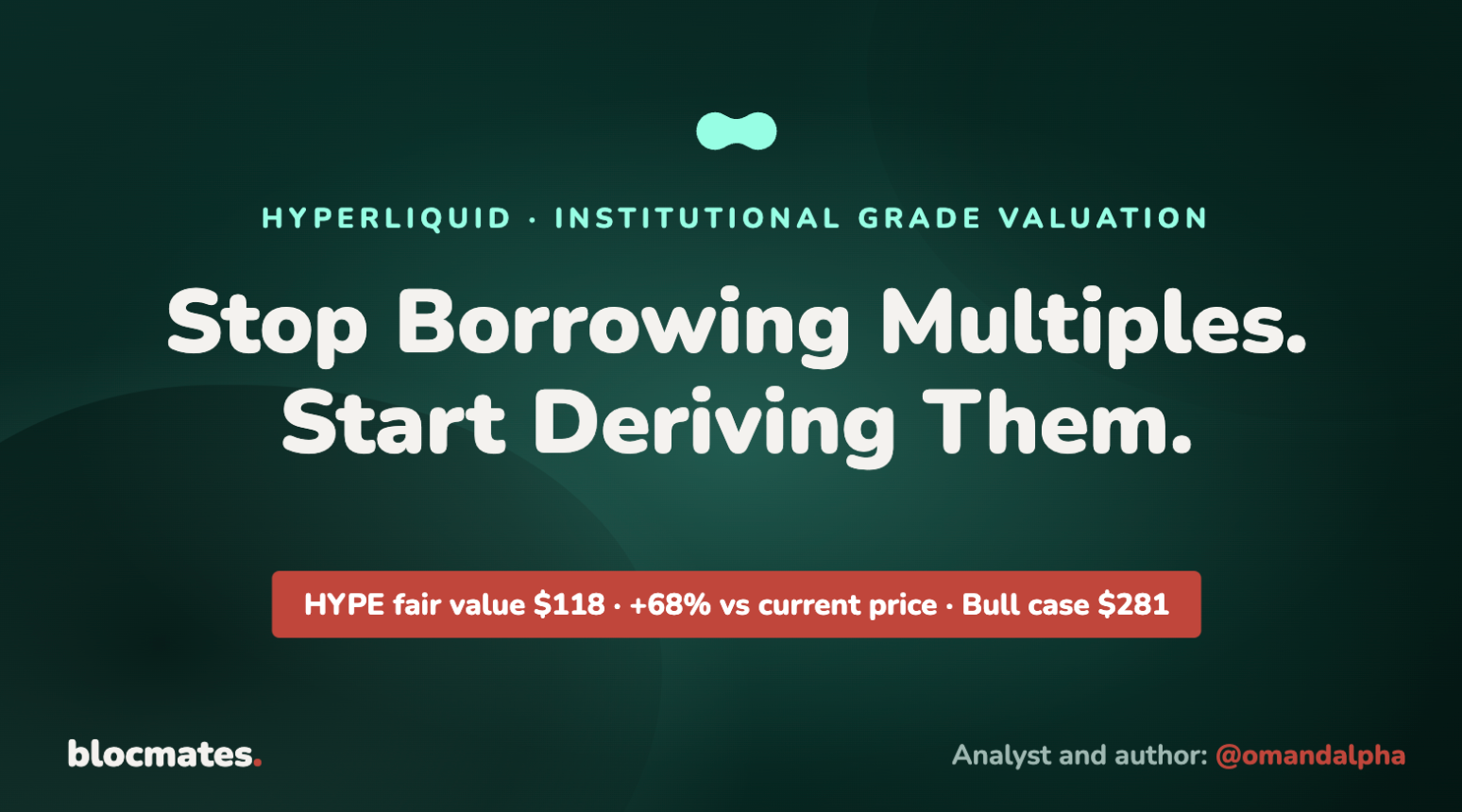 Hyperliquid: an institutional grade valuation analysis