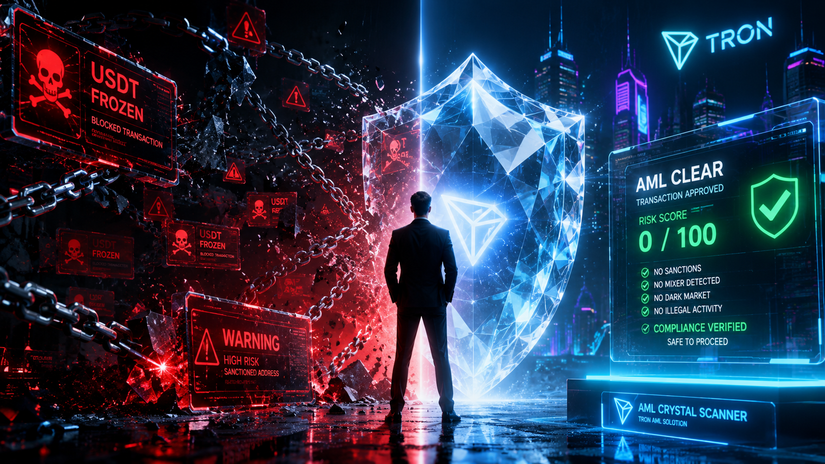 I Ran 50 Random TRON Wallets Through an AML Scanner — Here’s What Terrified Me