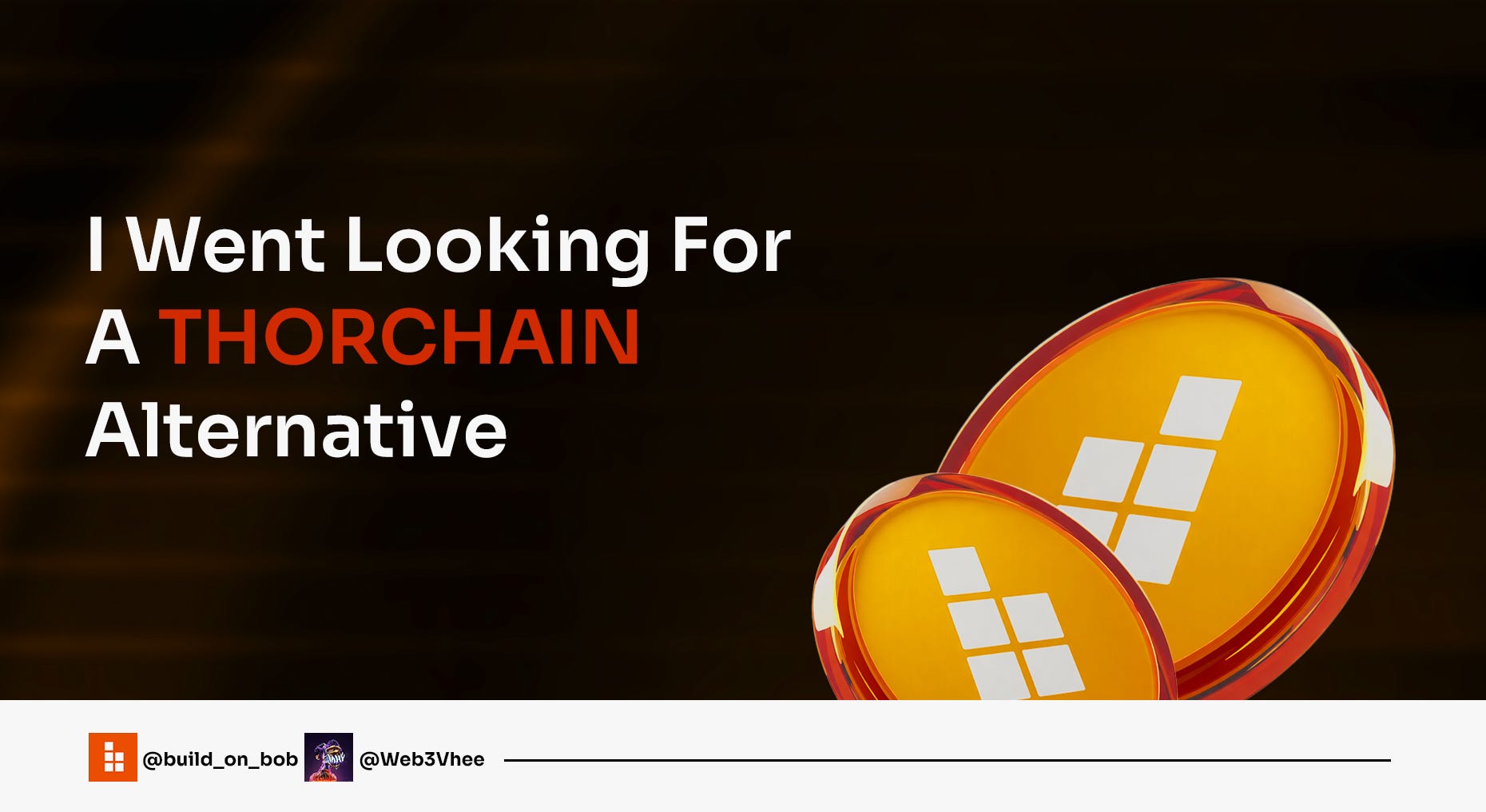 I went looking for a THORChain alternative. Here’s what actually held up.