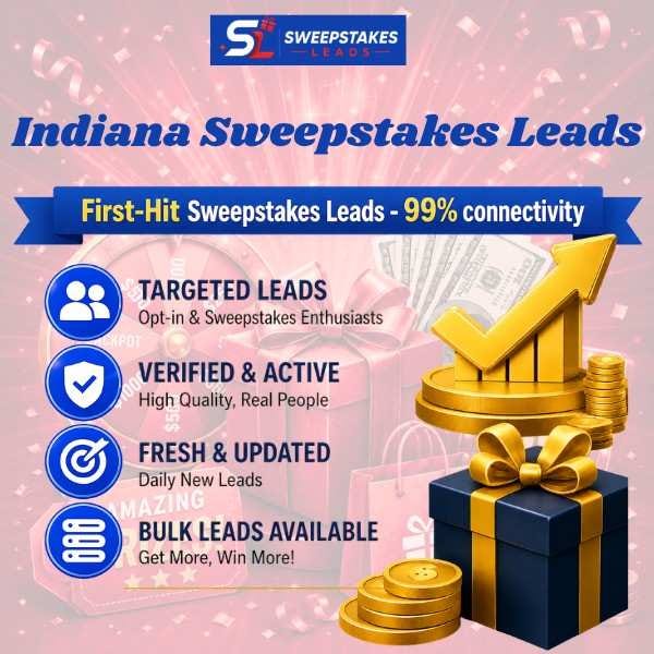 Indiana Sweepstakes Leads