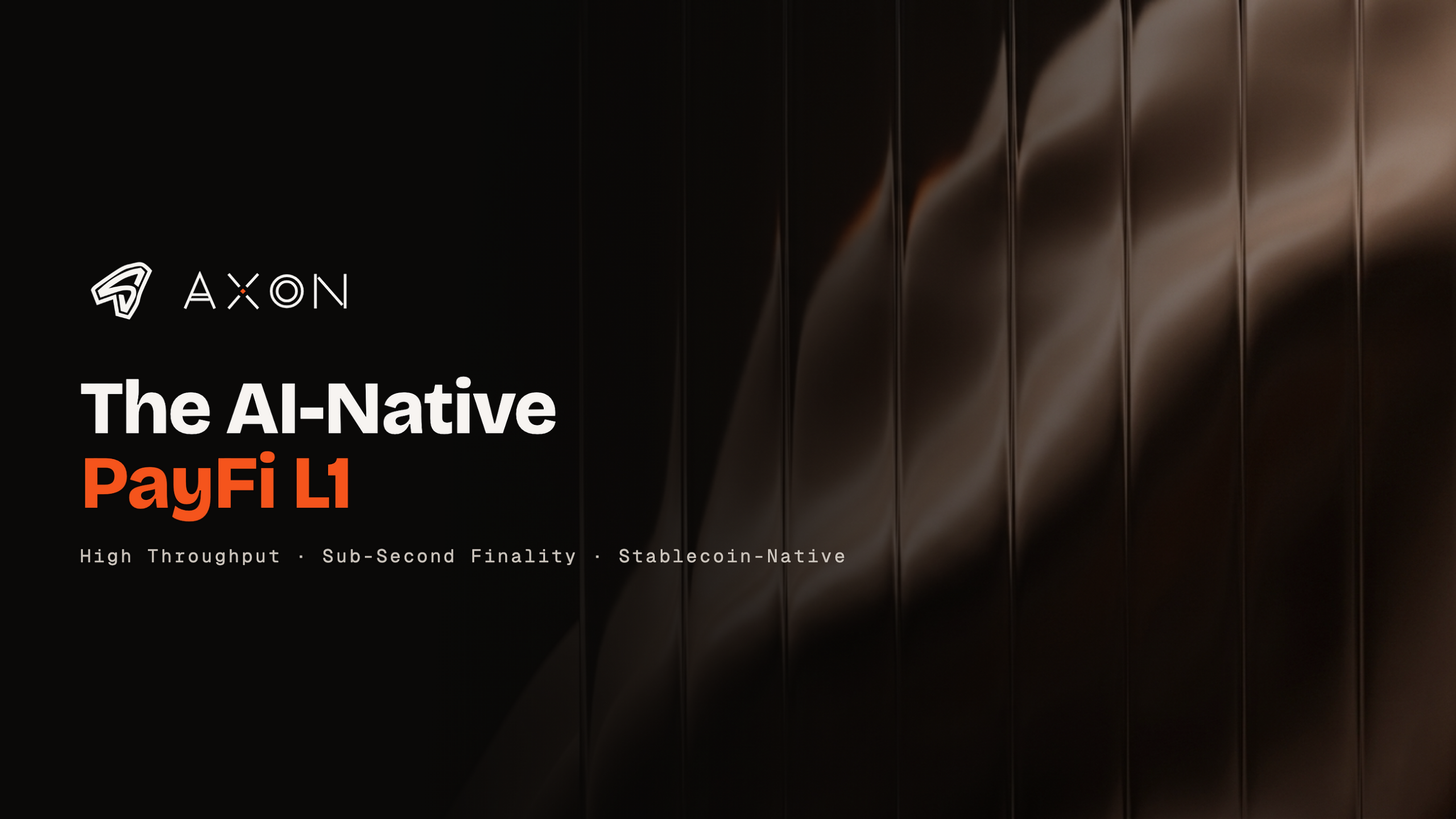 Introducing AXON Finance: The High-Performance, AI-Native PayFi L1