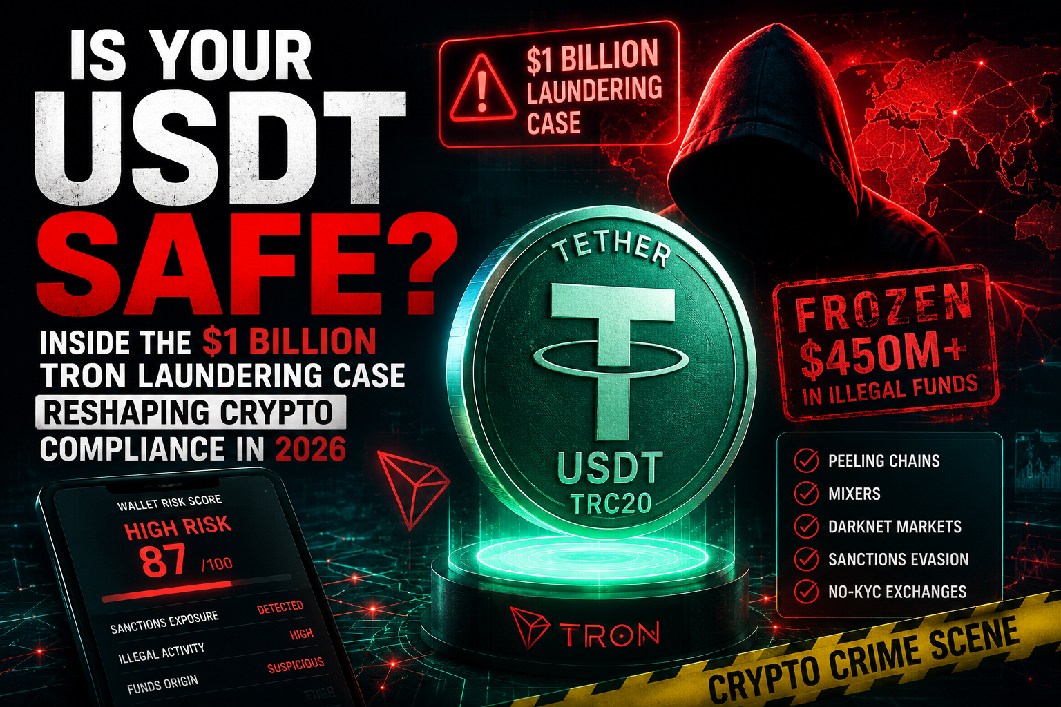 Is Your USDT Safe? Inside the $1 Billion TRON Laundering Case Reshaping Crypto Compliance in 2026