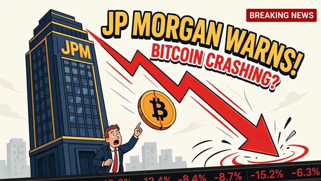 JP Morgan Warns of New Bitcoin Sell Pressure: What It Really Means for the Market