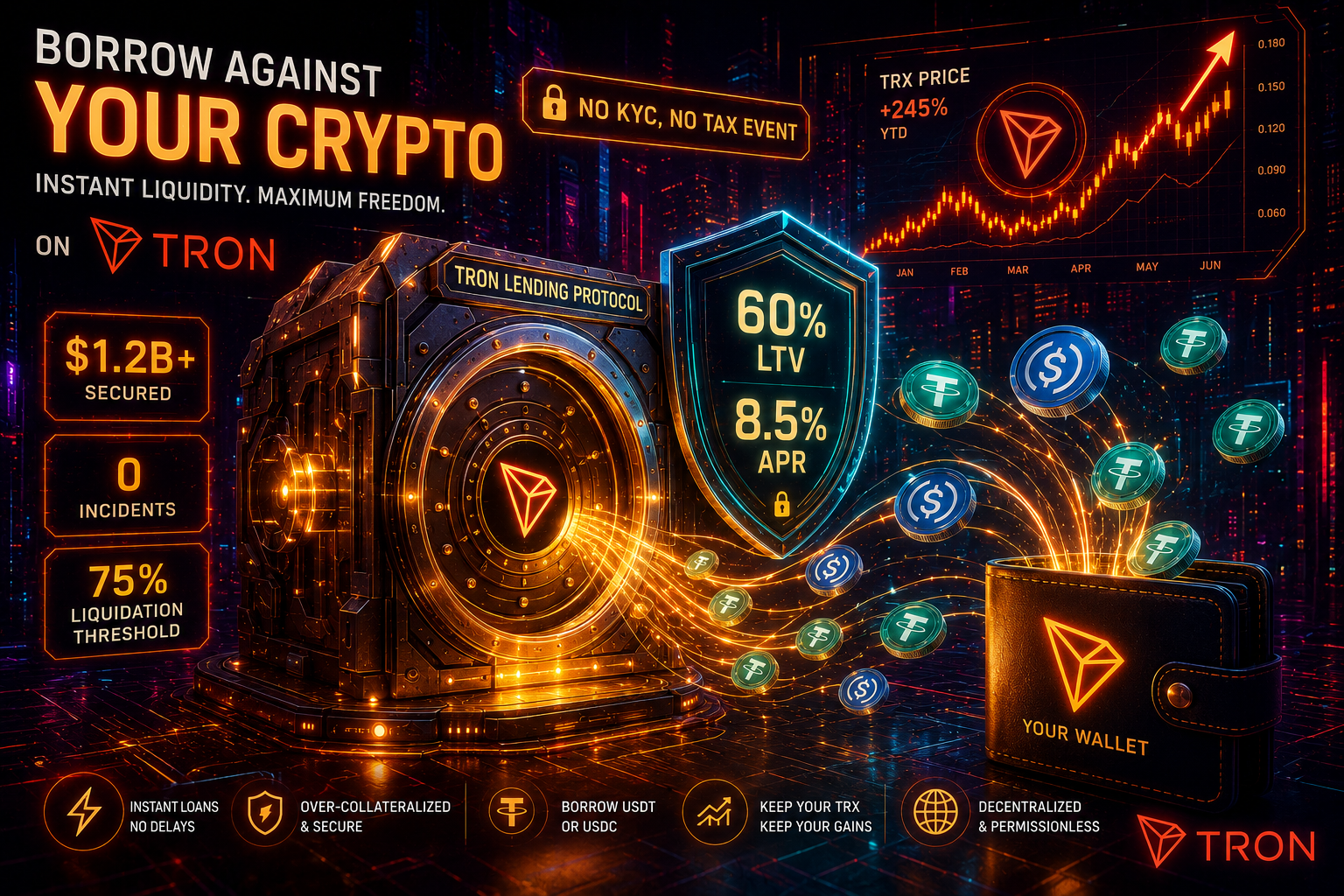 JustSwap Credit 2026: How to Borrow Against Your TRX Without Selling — Rates, Risks & Strategy