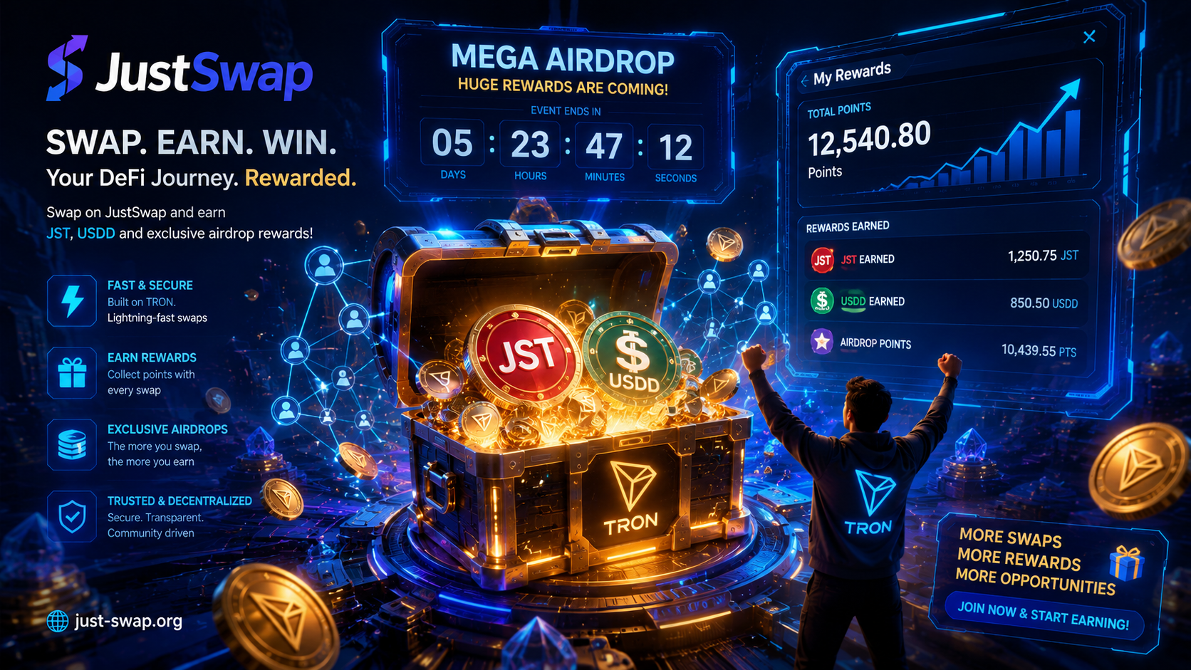 JustSwap V3 Airdrop Strategy 2026: How to Maximize Your Rewards on TRON’s Next-Gen DEX