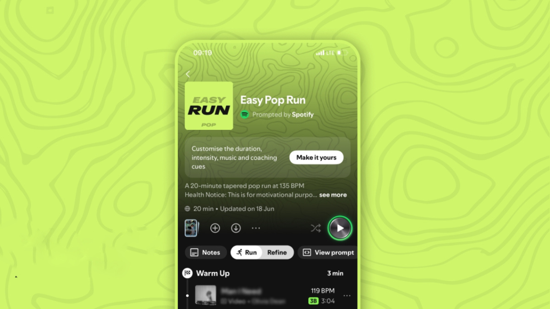 Keep up the pace with Spotifys Running Mode, now creating custom running playlists