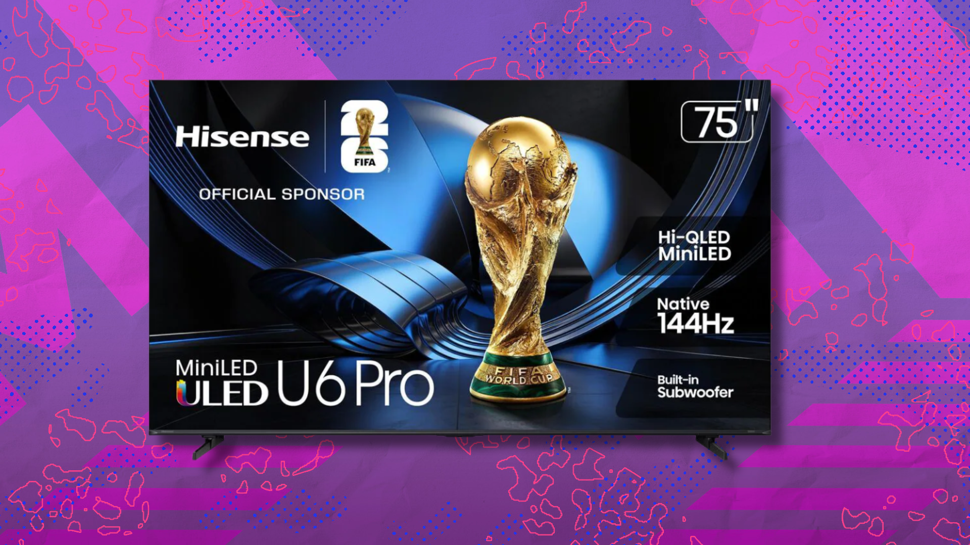 Level up your living room with 43% off this 75-inch Hisense Mini-LED TV